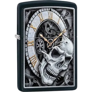 Zippo Запалка Zippo, Skull Clock Design (29854)