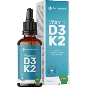 FutuNatura Vitamin D3 + K2 - 50 мл
