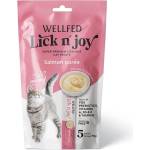 WELLFED Пюре със сьомга за котки, 5 сашета x 14 гр