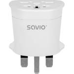 Savio AP-05 захранващ адаптер/инвертор за вътрешна употреба 2500 W бял (AP-05)