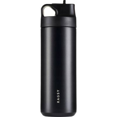 Ragsy termohrnek s brčkem a náustkem ADV 500 ml Černá