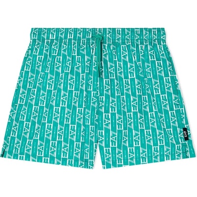 Giorgio Armani Бански гащета EA7 EMPORIO ARMANI 7M001677_AF21251 swimming shorts - Green (Holly Green / Sugar Sw)