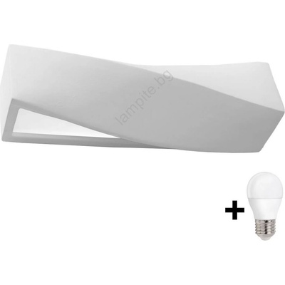 Brilagi - LED аплик KERRY 1xE27/7, 5W/230V керамика/бял (BG0567)