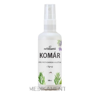 NEFDESANTÉ komár spray proti komárom a kliešťom 100 ml