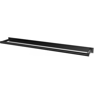 DECOR WALTHER Закачалка на релса за кърпи Mikado Frame 46 см черен мат (0523960)