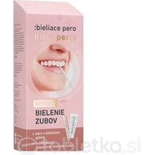 Biela perla Bieliace pero pero s bieliacim gélom 8 ml + zubná pasta 30 ml darčeková sada