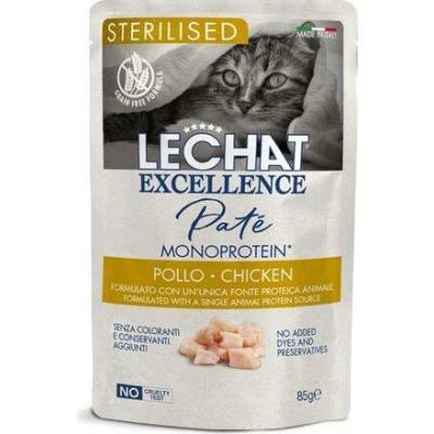 LECHAT EXCELLENCE Pate Sterilised Monoprotein Chicken pre sterilizované mačky s kuracím mäsom 85 g