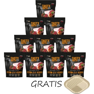Tasty Dogs Life kachní želé 10 x 500 g