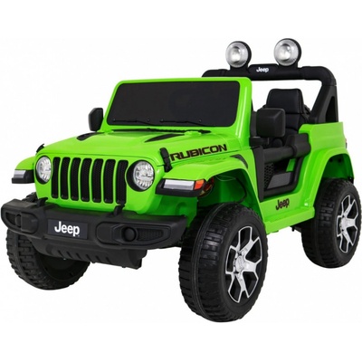 Mamido elektrické autíčko Jeep Wrangler Rubicon 4x4 zelená