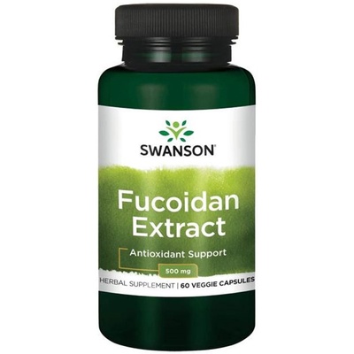 Swanson Fucoidan Extract, 500 mg, 60 капсули, Swanson (SWR085)