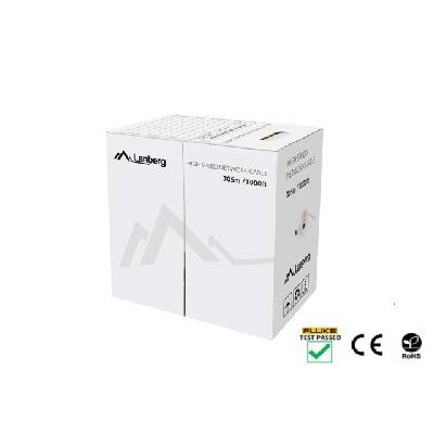 LAN cable CAT. 5e utp 305m solid cu black fluke (LCU5-12CU-0305-BK)