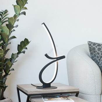 EGLO 902348 - LED настолна лампа CARDONCITO LED/12W/230V 2700/4000/6500K черна (EG902348)