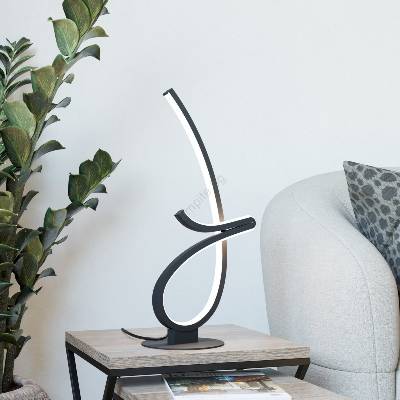 EGLO 902348 - LED настолна лампа CARDONCITO LED/12W/230V 2700/4000/6500K черна (EG902348)