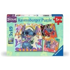 Ravensburger Kids Puzzle 2D 3x49 Disney Stitch
