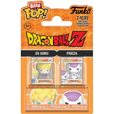 Комплект мини фигури Funko Bitty POP! Animation: Dragon Ball Z - SS Goku & Frieza (105157)