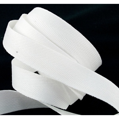Keprovky - viac farieb - šírka 1 cm Biela 1101