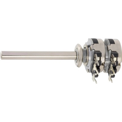 Piher T21TH-M0607253A2020MTA, T21TH-M0607253A2020MTA otočný potenciometr, Stereo, 0.2 W, 25 kΩ, 1 ks