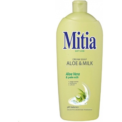 Mitia Aloe & Milk tekuté mýdlo náhradní náplň 1 l