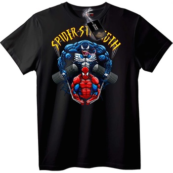NOONEBRAND Тениска Паяк Ситх - 5XL, Black