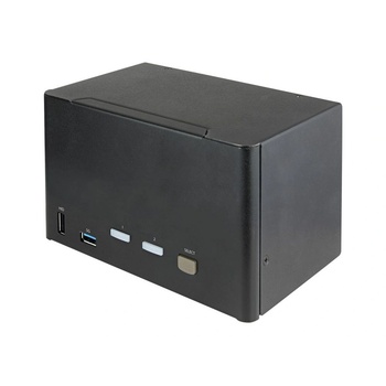 Image 1 of StarTech StarTech. com SV231QDPU34K KVM превключвател Черен (SV231QDPU34K)