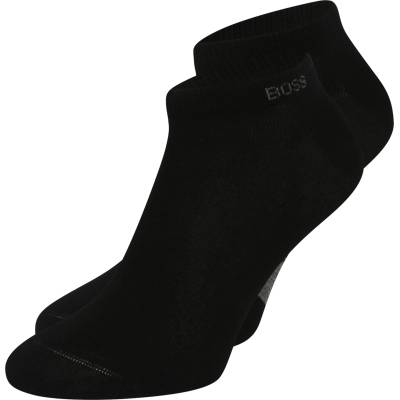 BOSS Къси чорапи '2P AS Logo CC' черно, размер 39-42