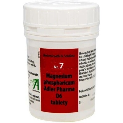 Adler Pharma Schüsslerovy soli Nr. 7 Magnesium phosphoricum D6 2000 tablet