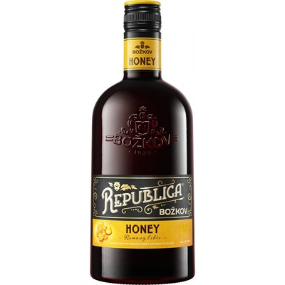 Božkov Republica Honey 35% 0,5 l (holá láhev)