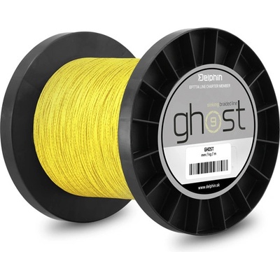 Delphin Šnúra Ghost 8+1 Žltá 2000m 0,33mm 18,1kg
