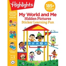 My World and Me Hidden Pictures Sticker Learning Fun Highlights LearningPaperback