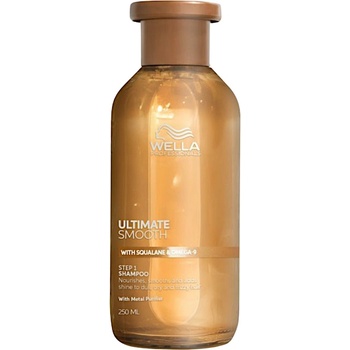 Wella Ultimate Smooth šampón na vyhladenie krepatených vlasov 250 ml