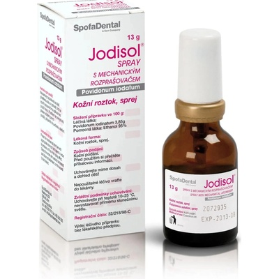 Jodisol spray s mechanickým rozprašovačem 13 g