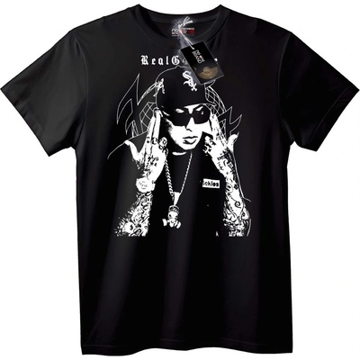 NOONEBRAND Тениска Real G градски стил - M, Black