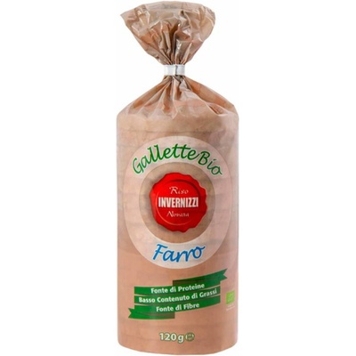 Invernizzi špaldbové chlebíky BIO 120 g