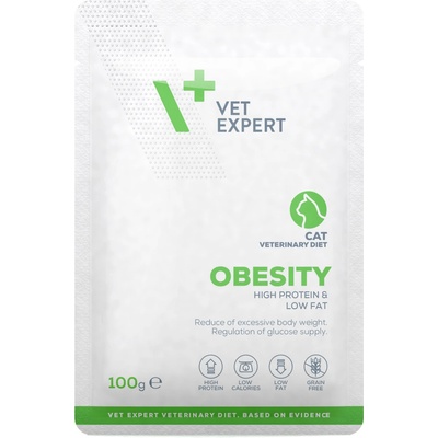 VetExpert Obesity Cat - мокра ветеринарна храна за котки, 100г