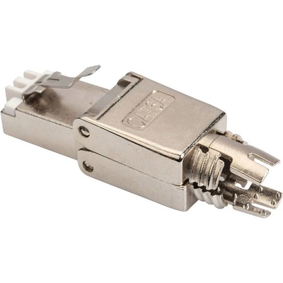 Digitus DN-93634, zástrčka RJ45, zástrčka, rovná, stříbrná, 1 ks