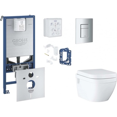 GROHE Rapid SLX s tlačidlom Skate Cosmopolitan SANI11BB2130