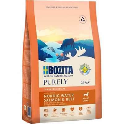Bozita Grain Free Salmon & Beef Small 2,5 kg