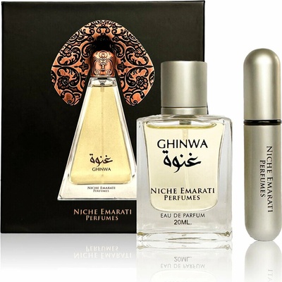 Lattafa Niche Emarati Ghinwa parfumovaná voda unisex 20 ml