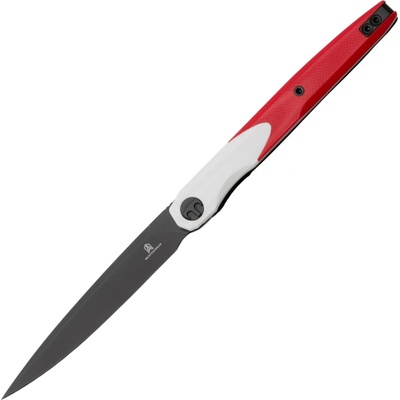 Bestechman LANZA-Černá Stonewash-14C28N-G10-Bílá+ Červená BMK14G