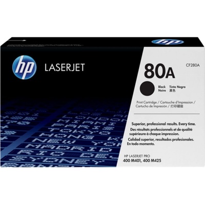 HP КАСЕТА ЗА HP LaserJet Pro 400 M401/M425 - Black - /80A/ - PN CF280A (CF280A)