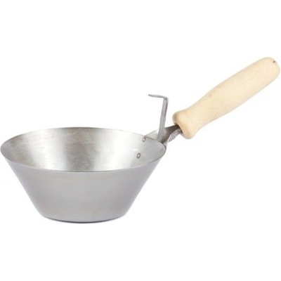 Naběračka fanka kovová 185 mm s rukojetí