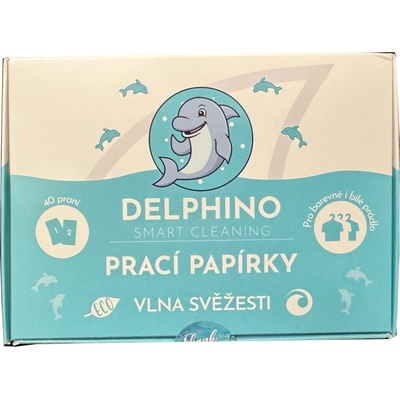 Delphino pracie papieriky 40 praní
