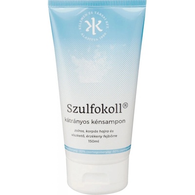 Szulfokoll Sírny šampón s dechtom na mastné vlasy s lupinami 150 ml