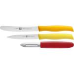 ZWILLING Комплект ножове TWIN GRIP, 3 бр. , с белачка за зеленчуци, Zwilling (ZW38099003)