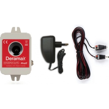 Deramax Profi Ultrazvukový plašič a odpudzovač kún a hlodavcov CN01 5 m kabel
