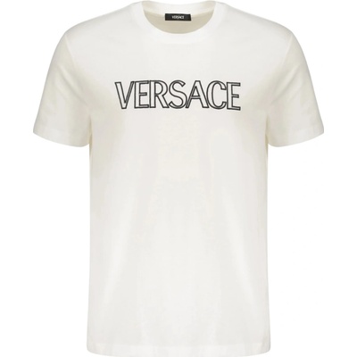 Versace Logo White tričko Bílá