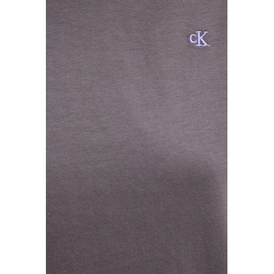 Calvin Klein Jeans Памучна тениска Calvin Klein Jeans в сиво J20J225238 (J20J225238)