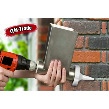 Strojní šnekový aplikátor spárovací hmoty - pistole na spárování