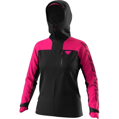 Dynafit Дамско водоустойчиво яке Dynafit Women's Elevation GTX Jacket Waterproof jacket - Black Out / Flamingo (102-3956-0112)