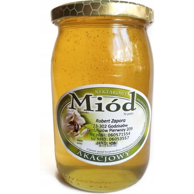 Akátový nektarový med tekutý Miodowe Ogrody 1 kg